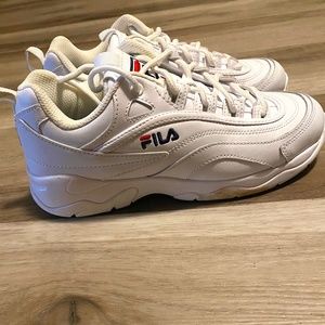 White FILA Shoes
